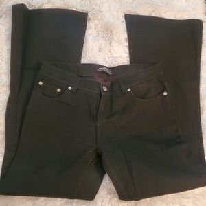 Victoria's Secret | Black Denim Flare Leg Stretch Jeans